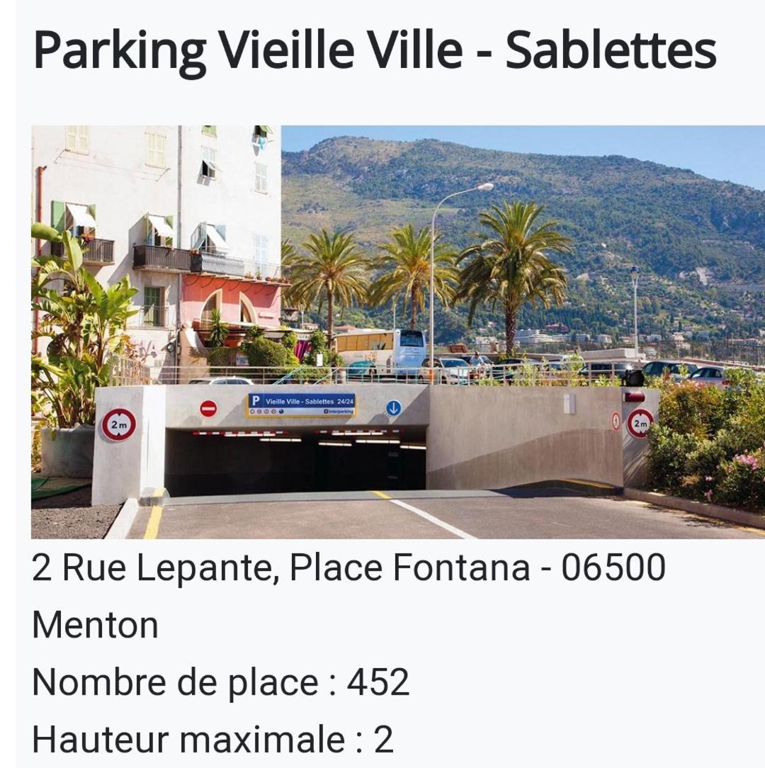 Maison De Ville Typique Mentonnaise Εξωτερικό φωτογραφία