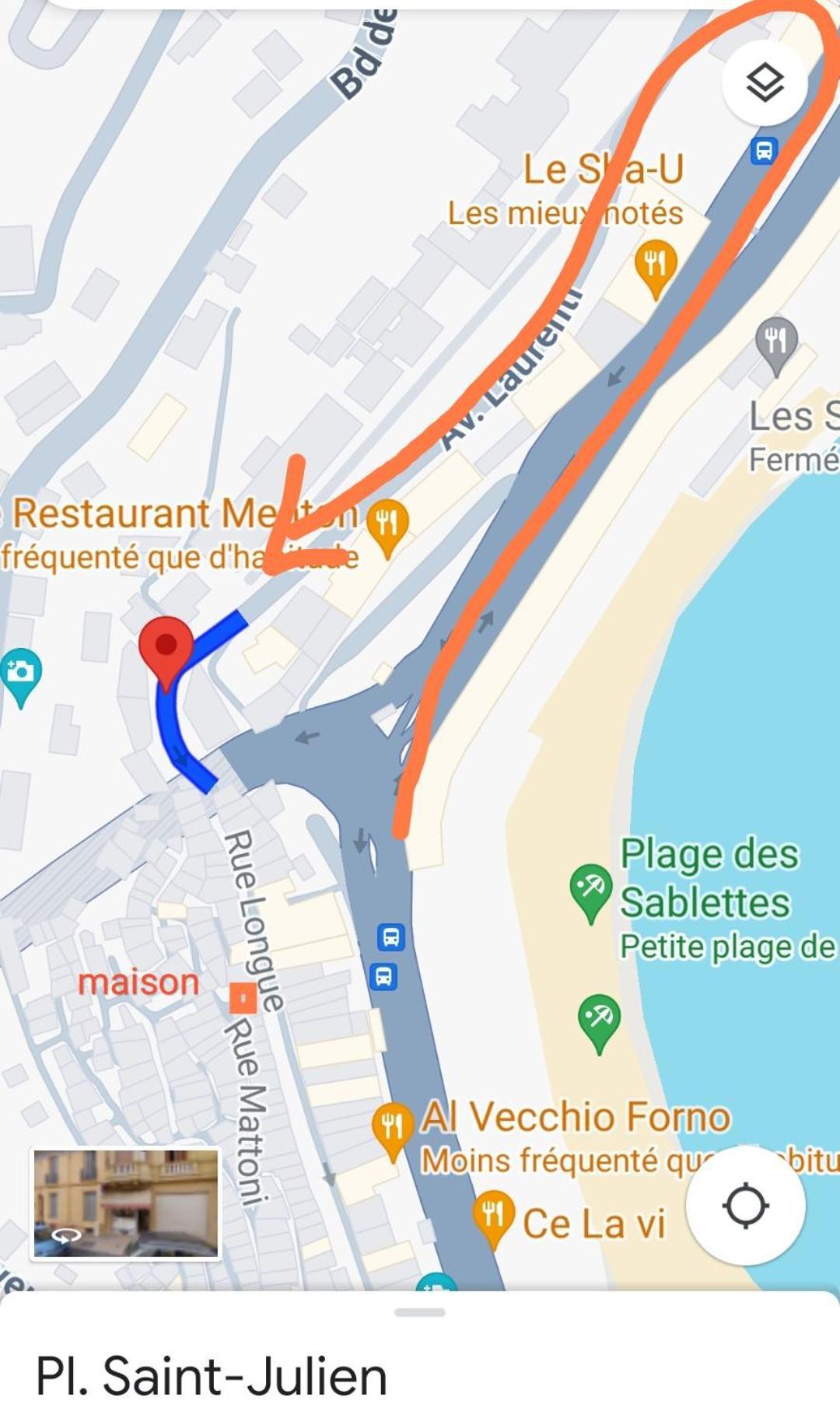 Maison De Ville Typique Mentonnaise Εξωτερικό φωτογραφία